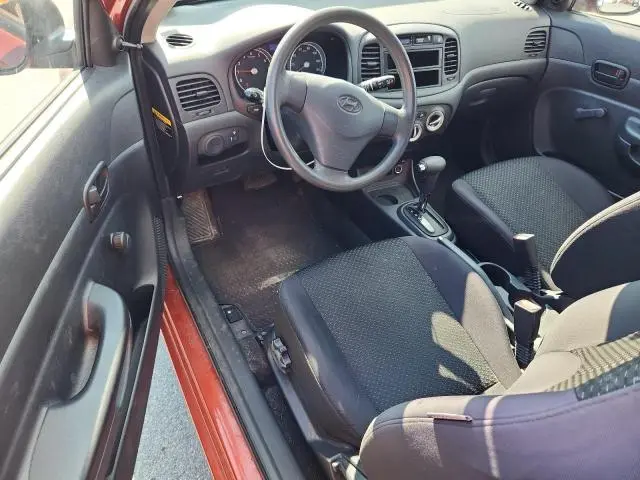 2010 HYUNDAI ACCENT BLUE  