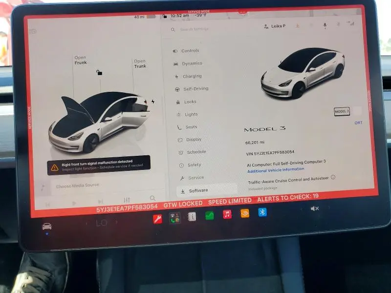 2023 TESLA MODEL 3   