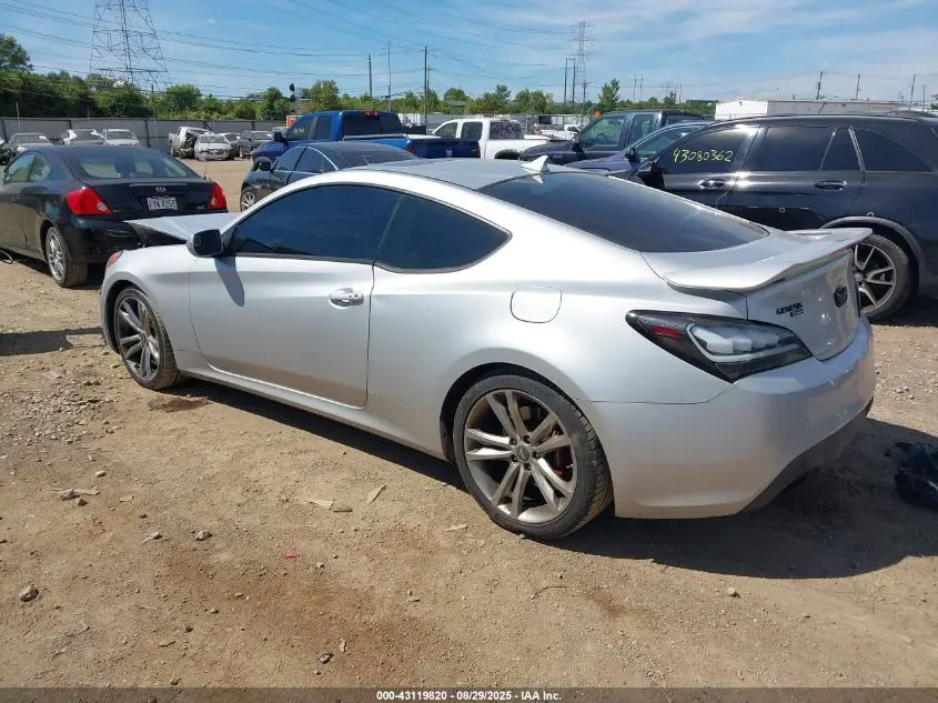 2012 HYUNDAI GENESIS 3.8 TRACK