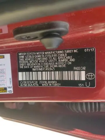 2018 TOYOTA C-HR XLE  