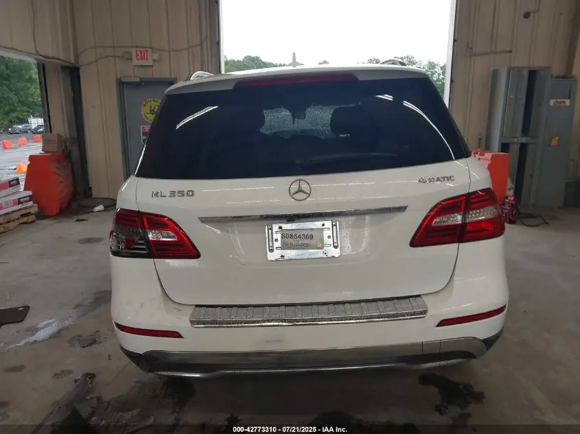 2015 MERCEDES-BENZ ML 350 4MATIC
