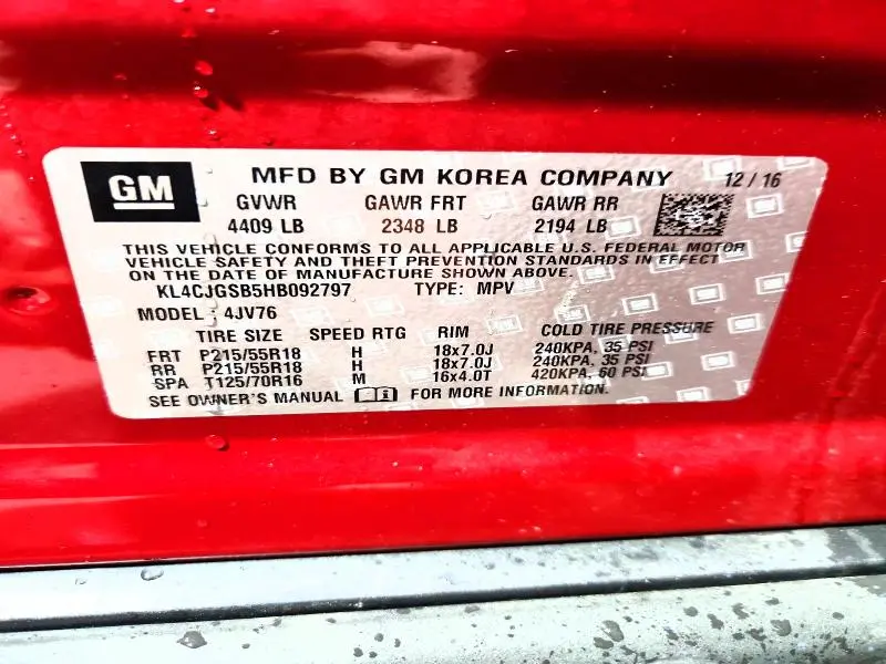 2017 BUICK ENCORE ESSENCE  