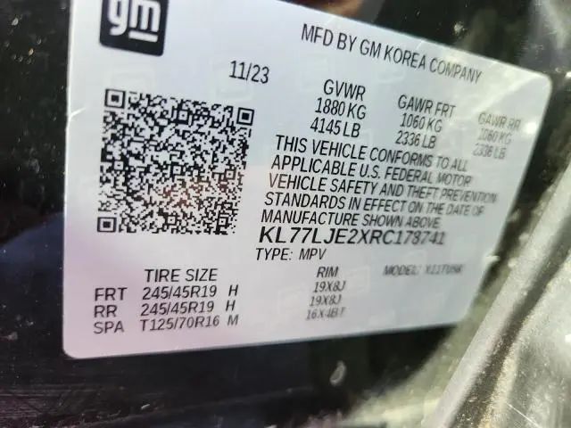 2024 CHEVROLET TRAX 2RS  