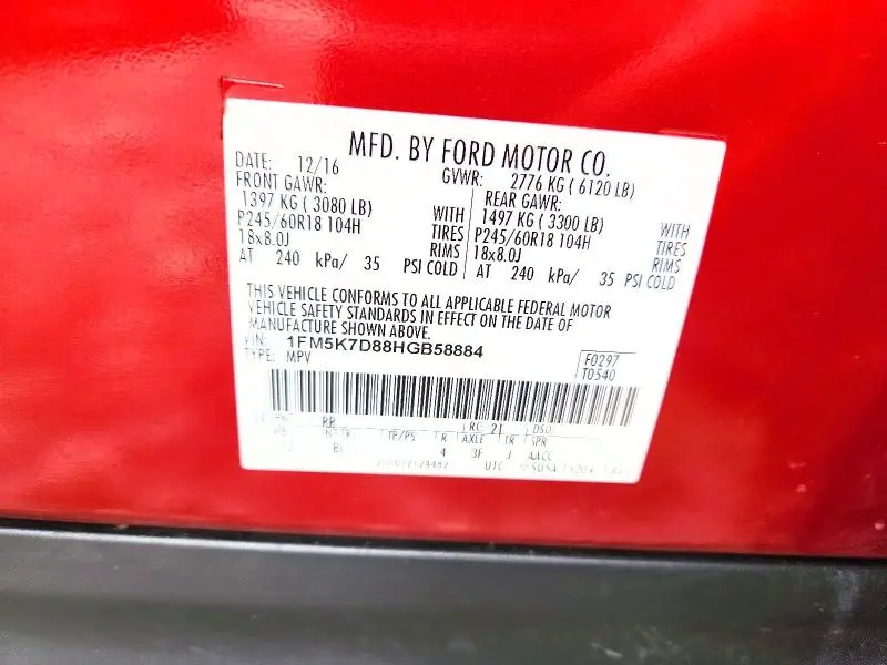 2017 FORD EXPLORER XLT  