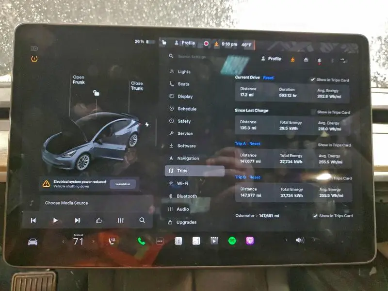 2022 TESLA MODEL 3   