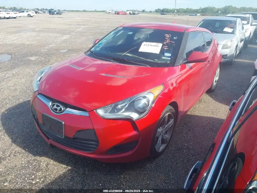 2013 HYUNDAI VELOSTER BASE W/BLACK