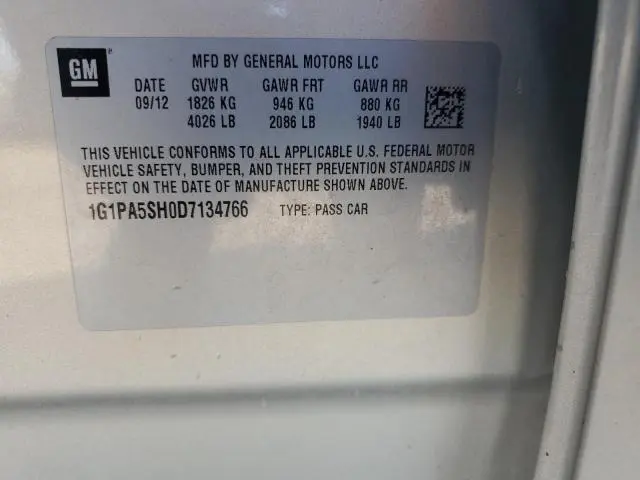 2013 CHEVROLET CRUZE LS  