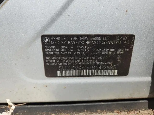 2011 BMW X5 XDRIVE35I  