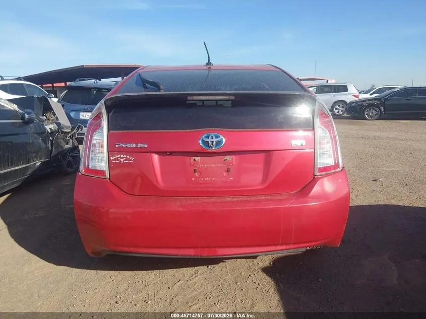 2014 TOYOTA PRIUS THREE