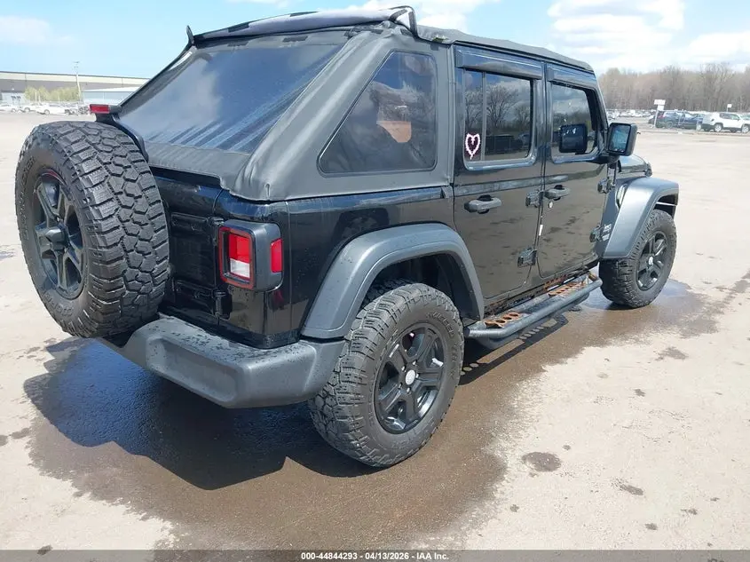 2019 JEEP WRANGLER UNLIMITED SPORT S 4X4
