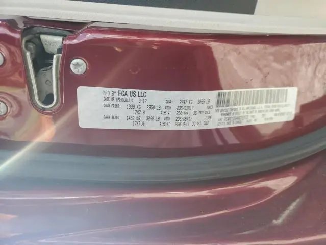 2017 CHRYSLER PACIFICA TOURING  
