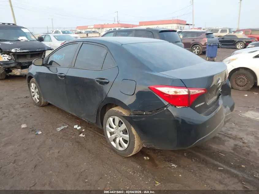 2019 TOYOTA COROLLA LE