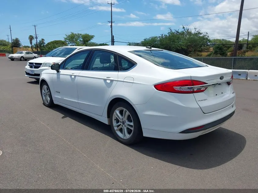 2018 FORD FUSION HYBRID S