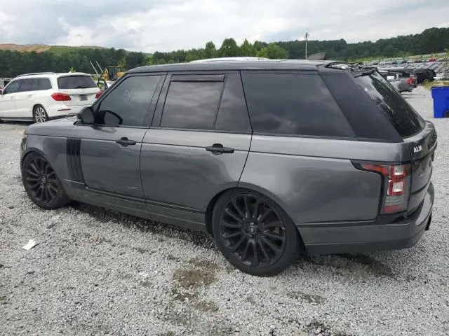 2017 LAND ROVER RANGE ROVER SUPERCHARGED  