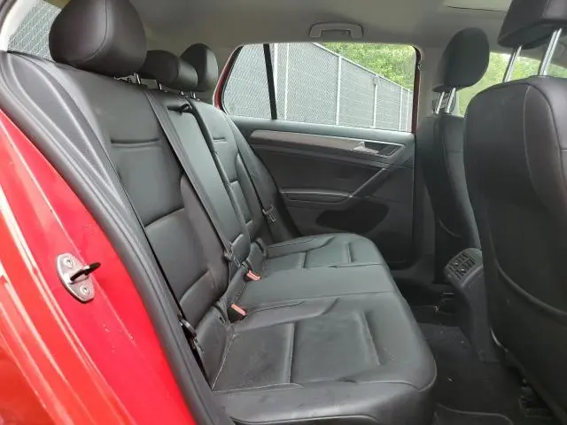 2016 VOLKSWAGEN GOLF S/SE