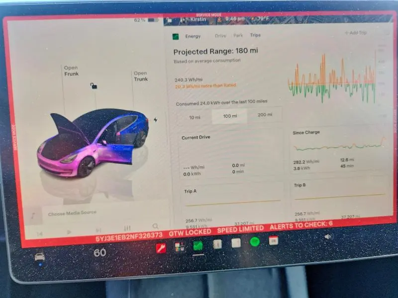 2022 TESLA MODEL 3   