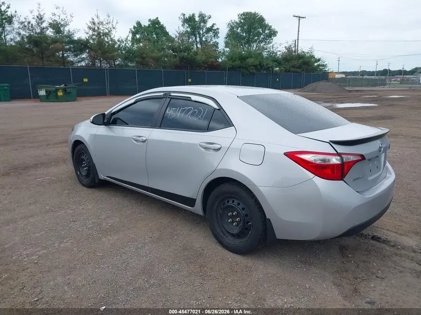 2015 TOYOTA COROLLA LE