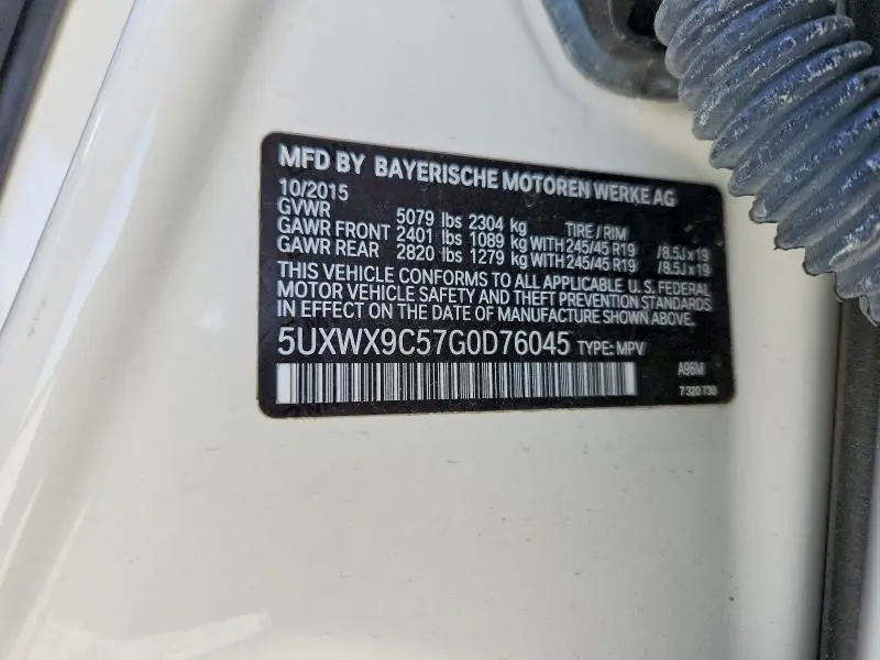 2016 BMW X3 XDRIVE28I  