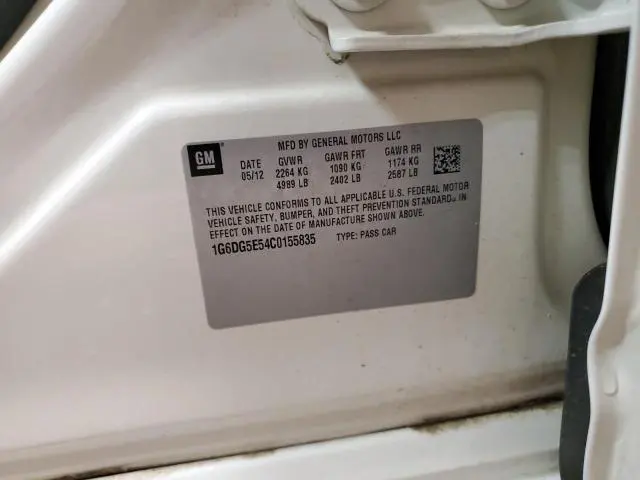 2012 CADILLAC CTS LUXURY COLLECTION  