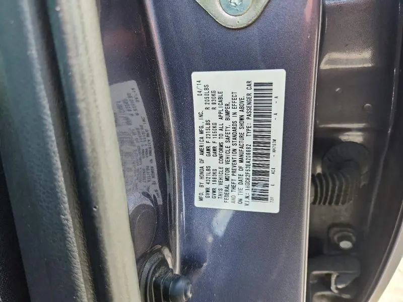 2014 HONDA ACCORD SPORT  