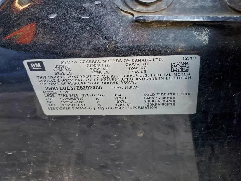 2014 GMC TERRAIN DENALI  