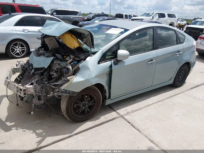 2012 TOYOTA PRIUS THREE