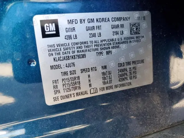 2019 BUICK ENCORE PREFERRED  
