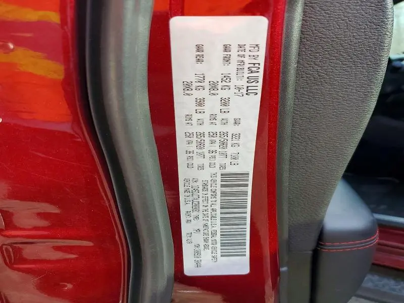 2018 DODGE DURANGO R  