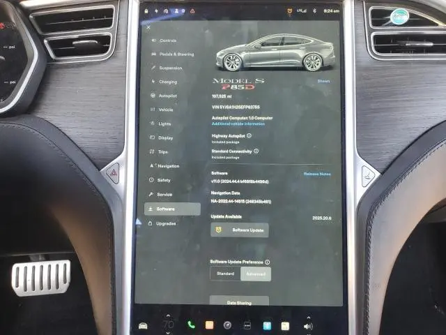 2014 TESLA MODEL S   