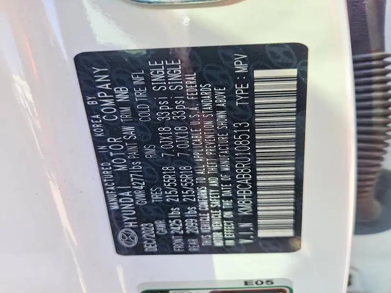 2024 HYUNDAI KONA SEL  