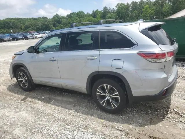2016 TOYOTA HIGHLANDER XLE  
