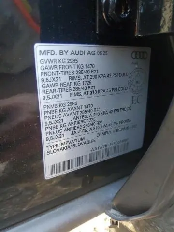 2025 AUDI Q7 TECHNIK  