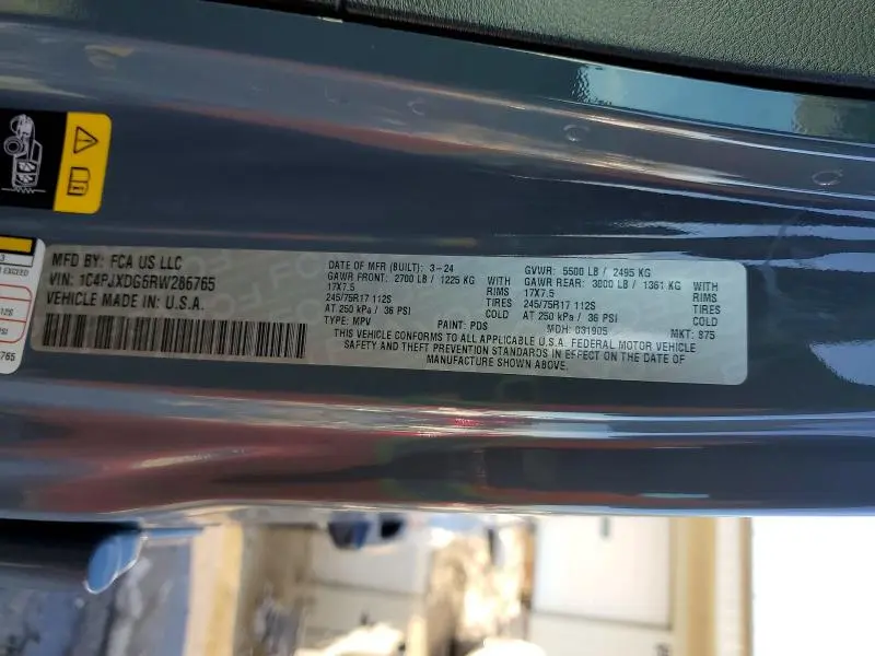 2024 JEEP WRANGLER SPORT  