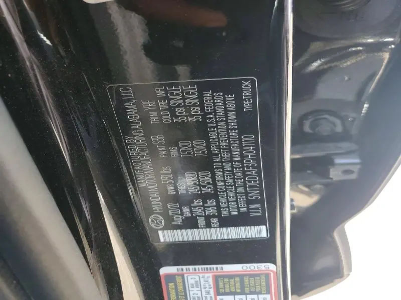 2023 HYUNDAI SANTA CRUZ LIMITED  