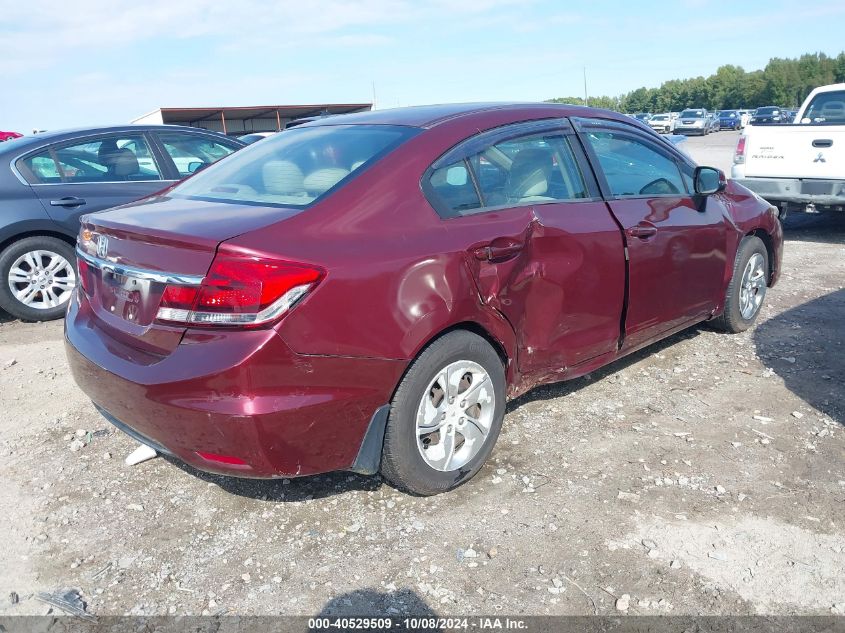 2013 HONDA CIVIC LX