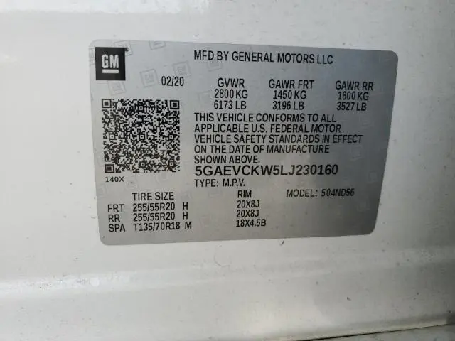 2020 BUICK ENCLAVE AVENIR  