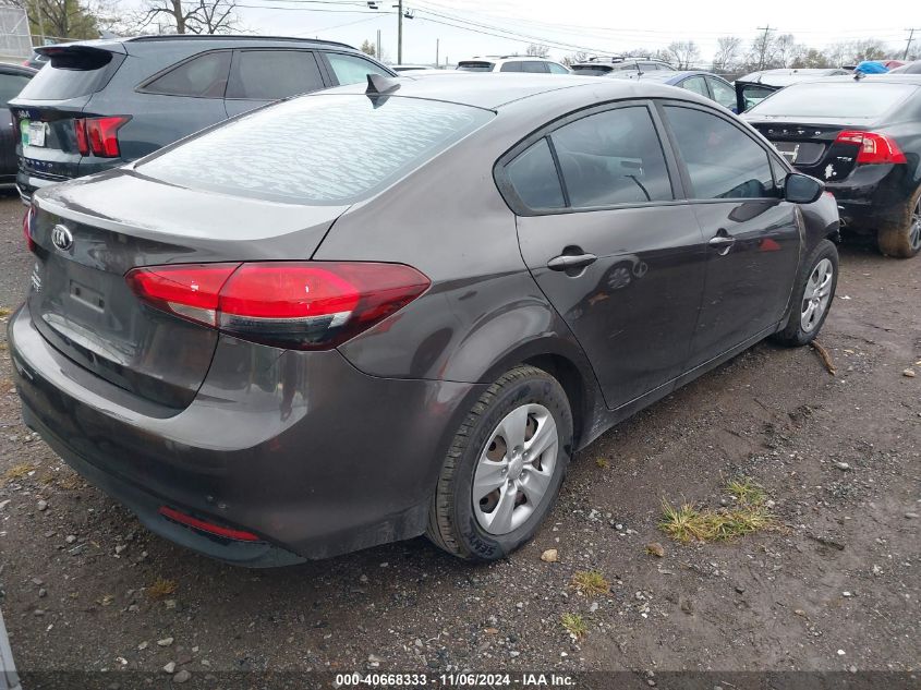 2017 KIA FORTE LX