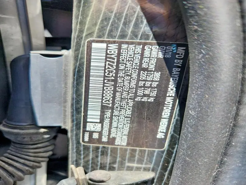 2018 BMW I3   