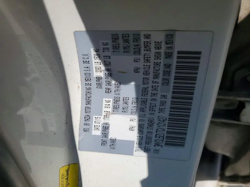 2016 SCION IA BASE  