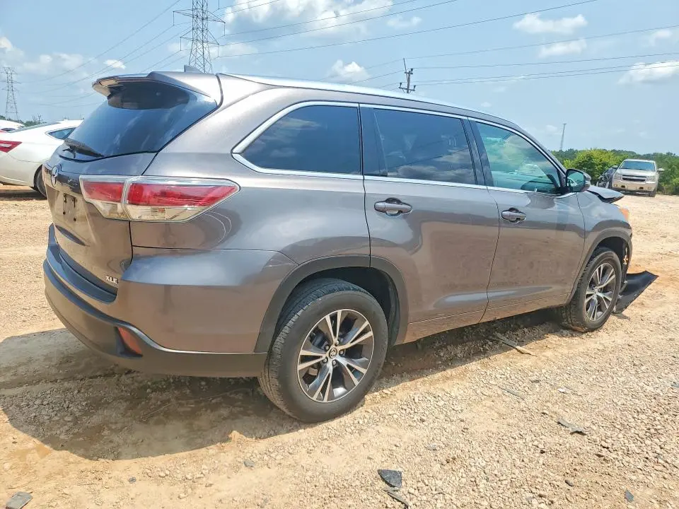 2016 TOYOTA HIGHLANDER XLE  