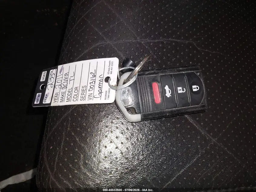 2011 ACURA TL 3.7