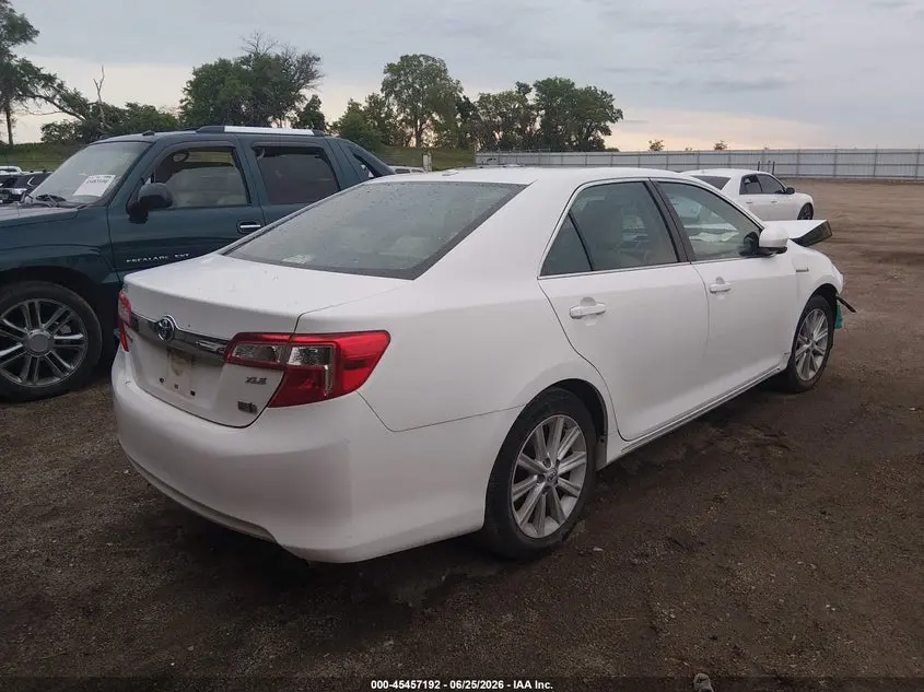 2012 TOYOTA CAMRY HYBRID XLE