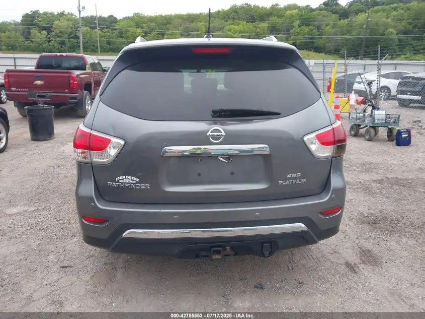 2015 NISSAN PATHFINDER PLATINUM