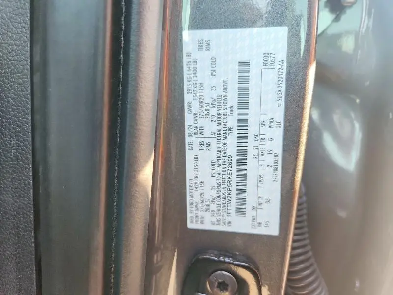 2024 FORD F150 STX  