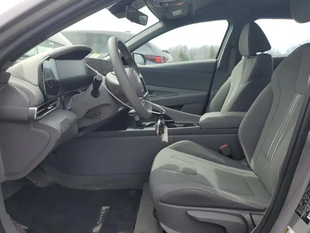 2024 HYUNDAI ELANTRA BLUE