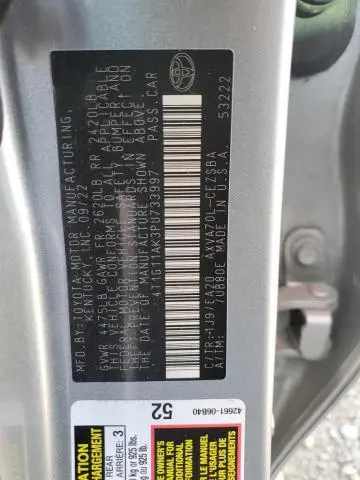 2023 TOYOTA CAMRY SE NIGHT SHADE  