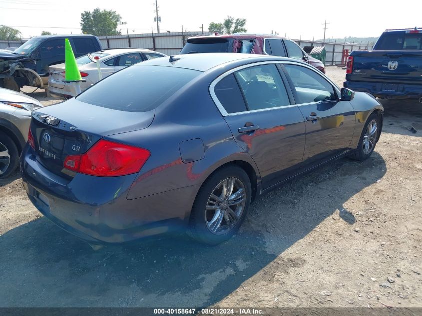 2011 INFINITI G37 JOURNEY