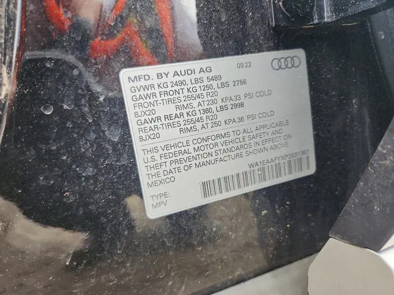 2023 AUDI Q5 PREMIUM PLUS 45  