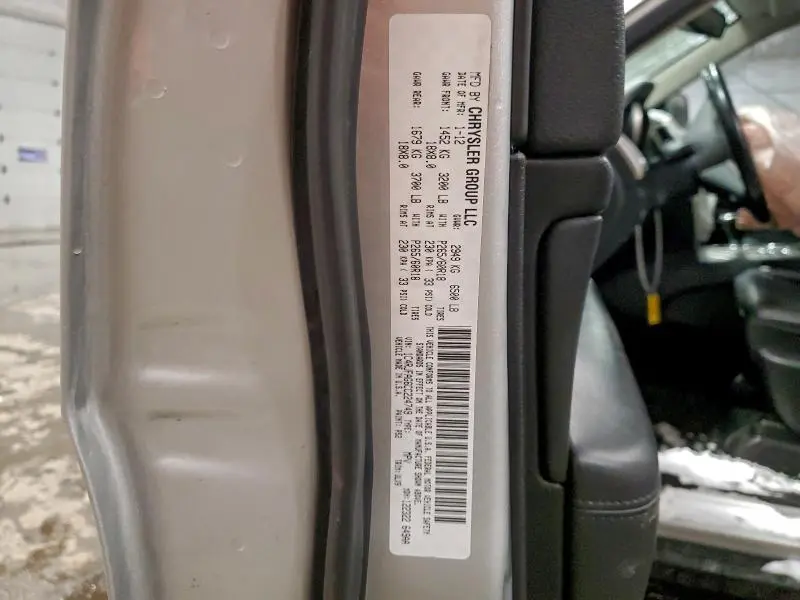 2012 JEEP GRAND CHEROKEE LAREDO  