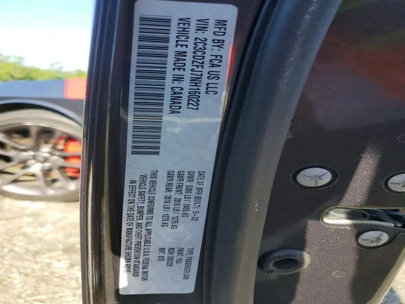 2022 DODGE CHALLENGER R/T SCAT PACK  